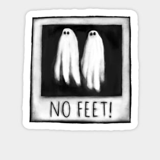 No feet! Sticker